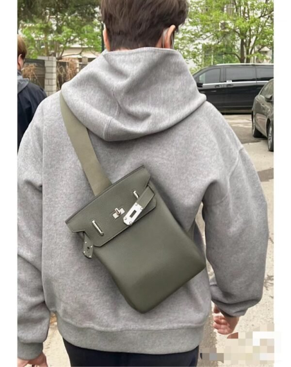 DDMode Factory Hacados Togo Etoupe Gray Silver Hardware 18cm Full Handmade