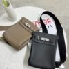 DDMode Factory Hacados Togo Etoupe Gray Silver Hardware 18cm Full Handmade
