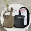 DDMode Factory Hacados Togo Etoupe Gray Silver Hardware 18cm Full Handmade