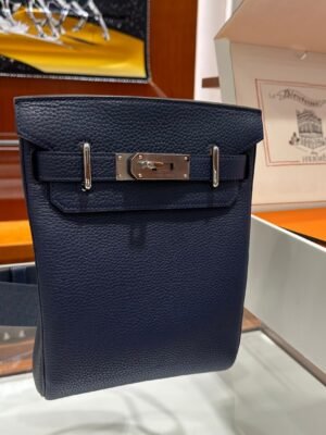 DDMode Factory Hacados Togo Deep Sea Blue Silver Hardware 18cm Full Handmade
