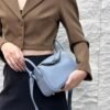 DDMode Mini Lindy Togo Linen blue Silver Hardware 19cm Full Handmade
