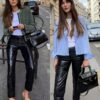 DDMode Kelly Shiny Box Leather Black Silver Hardware 25cm Full Handmade