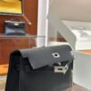 DDMode Kelly elan Madame Ck89 Black Silver Hardware 27cm Full Handmade Phw