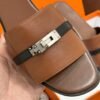DDMode Hot High-heeled shoes Leather Brown & Black Kelly Buckle Full Handmade