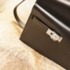 DDMode Hermes CK89 Nior Box Leather Kelly Desordre 20 Silver Hardware