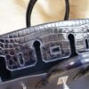 DDMode Wechat Hermes Togo / Shiny Crocodile Touch Birkin 25CM 2Z Blue Nuit