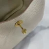 DDMode Factory Mini Lindy Togo Creamy White Gold Hardware 19cm Full Handmade