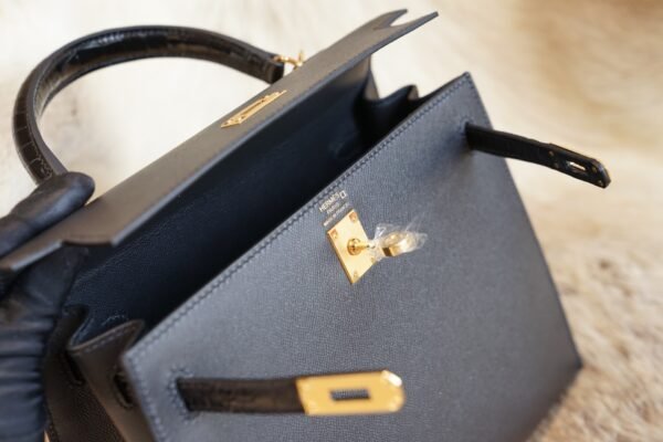DDMode Hermes CK89 Nior Kelly Sellier 25CM Madame Leather Gold Hardware