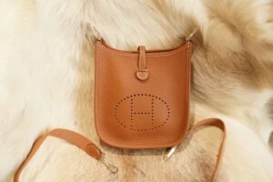 DDMode Whatsapp Hermes CK37 Gold Evelyne Mini 17CM Clemence Gold Hardware