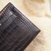 Hermes CK89 Nior Matte Crocodile Kelly Danse 22CM Silver Hardware