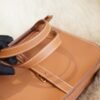 DDMode Factory Hermes Halzan 25CM CK37 Gold Evercolor Leather Gold Hardware