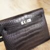 Hermes CK89 Nior Matte Crocodile Kelly Danse 22CM Silver Hardware