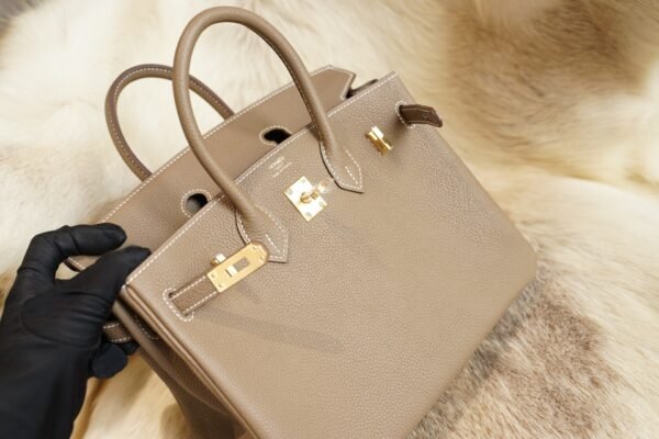 DDMode Whatsapp Hermes 8L Beton Birkin 25CM Togo Leather Gold Hardware