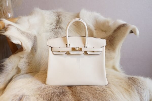 New Arrival Hermes 8L Beton Swift Leather Birkin 25CM Women’s Bag Gold Hardware
