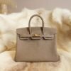 DDMode Whatsapp Hermes 8L Beton Birkin 25CM Togo Leather Gold Hardware
