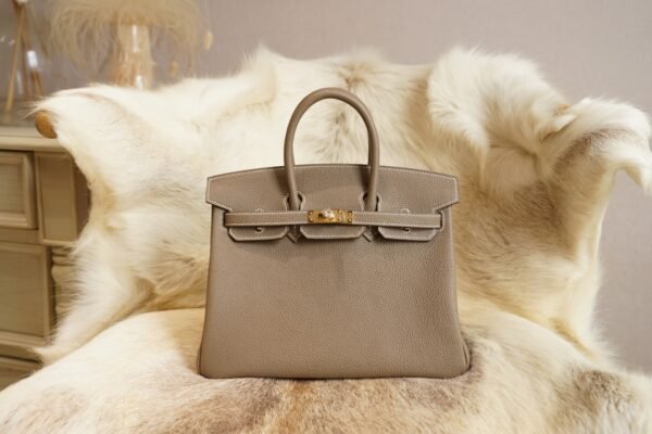 DDMode Whatsapp Hermes 8L Beton Birkin 25CM Togo Leather Gold Hardware