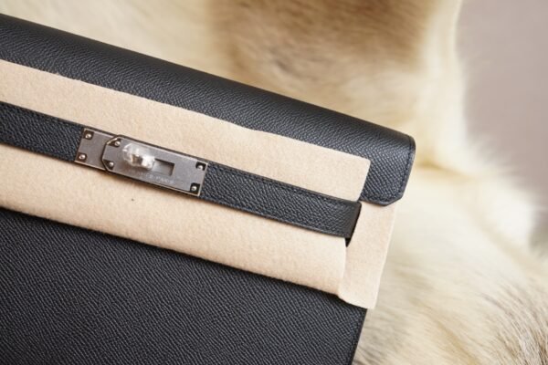 DDMode Hermes Kelly Depeches 25CM CK89 Nior Epsom Silver Hardware