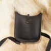DDMode Factory Hermes CK89 Nior Clemence Leather Evelyne Mini 17CM Gold Hardware