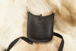 DDMode Factory Hermes CK89 Nior Clemence Leather Evelyne Mini 17CM Gold Hardware