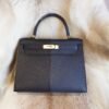 DDMode Whatsapp Hermes 89 Nior / 2Z Blue Nuit Epsom Kelly 28CM Gold Hardware