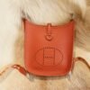 DDMode Factory Hermes Evelyne Mini 17CM 6C Cuivre Clemence Silver Hardware