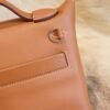 DDMode Hermes CK37 Gold Evercolor Leather Mini Kelly 2424 Silver Hardware