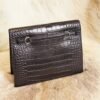 Hermes CK89 Nior Matte Crocodile Kelly Danse 22CM Silver Hardware