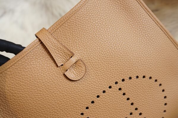 DDMode Factory Hermes Evelyne 29CM 0M Chai TC Leather Silver Hardware