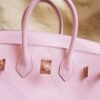 DDMode Factory X9 Mauve Sylvestre Swift Leather Birkin 25CM Gold Hardware