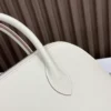 Bolide Evercolor Creamy White Silver Hardware 25cm Full Handmade Phw