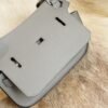 DDMode Factory Hermes Jypsiere Mini 0L Gris Meyer Swift Leather Silver Hardware