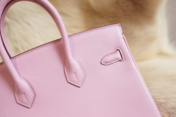 DDMode Factory X9 Mauve Sylvestre Swift Leather Birkin 25CM Gold Hardware
