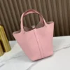 DDMode Factory Picotin Togo New Pink Silver Hardware 18cm Full Handmade