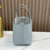 DDMode Factory Picotin Togo Linen blue Silver Hardware 18cm Full Handmade