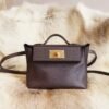 DDMode Factory 0G Rouge Sellier Kelly 2424 Mini Evercolor Leather Gold Hardware