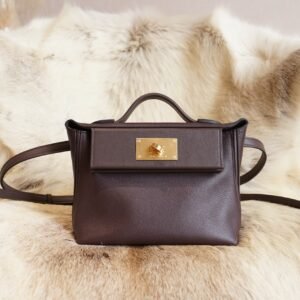 DDMode Factory 0G Rouge Sellier Kelly 2424 Mini Evercolor Leather Gold Hardware