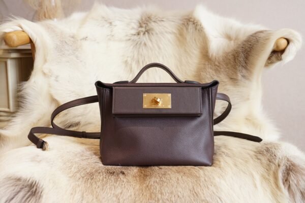 DDMode Factory 0G Rouge Sellier Kelly 2424 Mini Evercolor Leather Gold Hardware