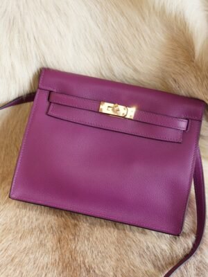 DDMode Hermes P9 Anemone Evercolor Kelly Danse 22CM Gold Hardware