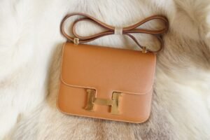 DDMode Wechat Hermes CK37 Gold Constance 24CM Epsom Leather Gold Hardware