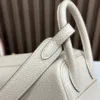 DDMode Factory Mini Lindy Togo Creamy White Gold Hardware 19cm Full Handmade