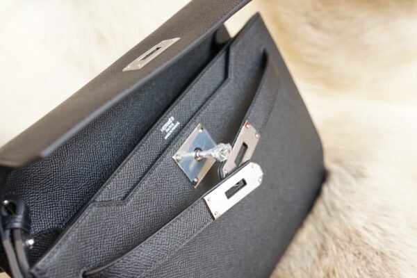 DDMode Hermes Kelly Depeches 25CM CK89 Nior Epsom Silver Hardware