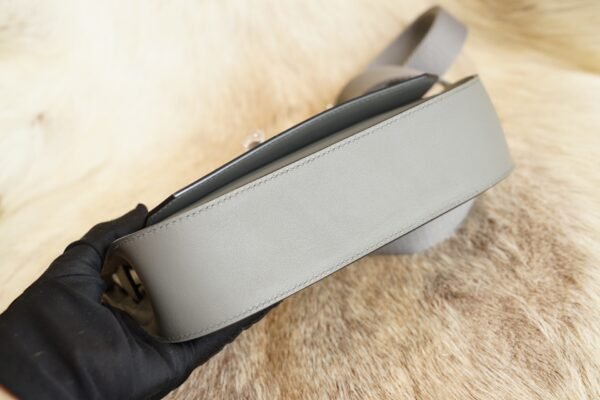 DDMode Factory Hermes Jypsiere Mini 0L Gris Meyer Swift Leather Silver Hardware