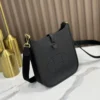 DDMode Hermès Mini Evelyne Togo Black Gold Hardware 16cm Full Handmade Ghw