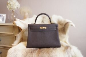 DDMode Factory Hermes CK55 Rouge H Togo Leather Kelly 32CM Gold Hardware