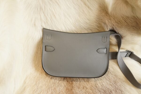 DDMode Factory Hermes Jypsiere Mini 0L Gris Meyer Swift Leather Silver Hardware