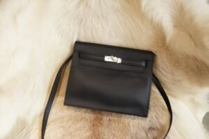 DDMode Factory Hermes Kelly Danse 22CM CK89 Nior Swift Leather Silver Hardware