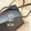DDMode Hermes CK89 Nior Box Leather Kelly Desordre 20 Silver Hardware