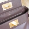 DDMode Factory 0G Rouge Sellier Kelly 2424 Mini Evercolor Leather Gold Hardware