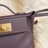 DDMode Factory 0G Rouge Sellier Kelly 2424 Mini Evercolor Leather Gold Hardware