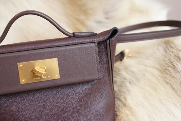 DDMode Factory 0G Rouge Sellier Kelly 2424 Mini Evercolor Leather Gold Hardware